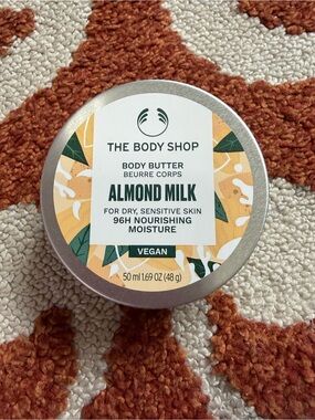 The Body Shop Almond Milk Body Butter - Yellow & Green Label 50 ml
